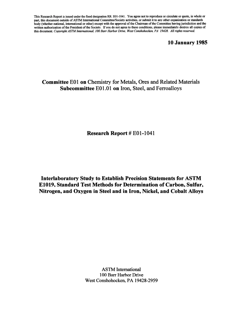 ASTM RR-E01-1041 1985.pdf_第1页
