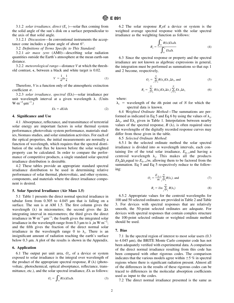 ASTM E891 - 87 (1992)(1).pdf_第2页