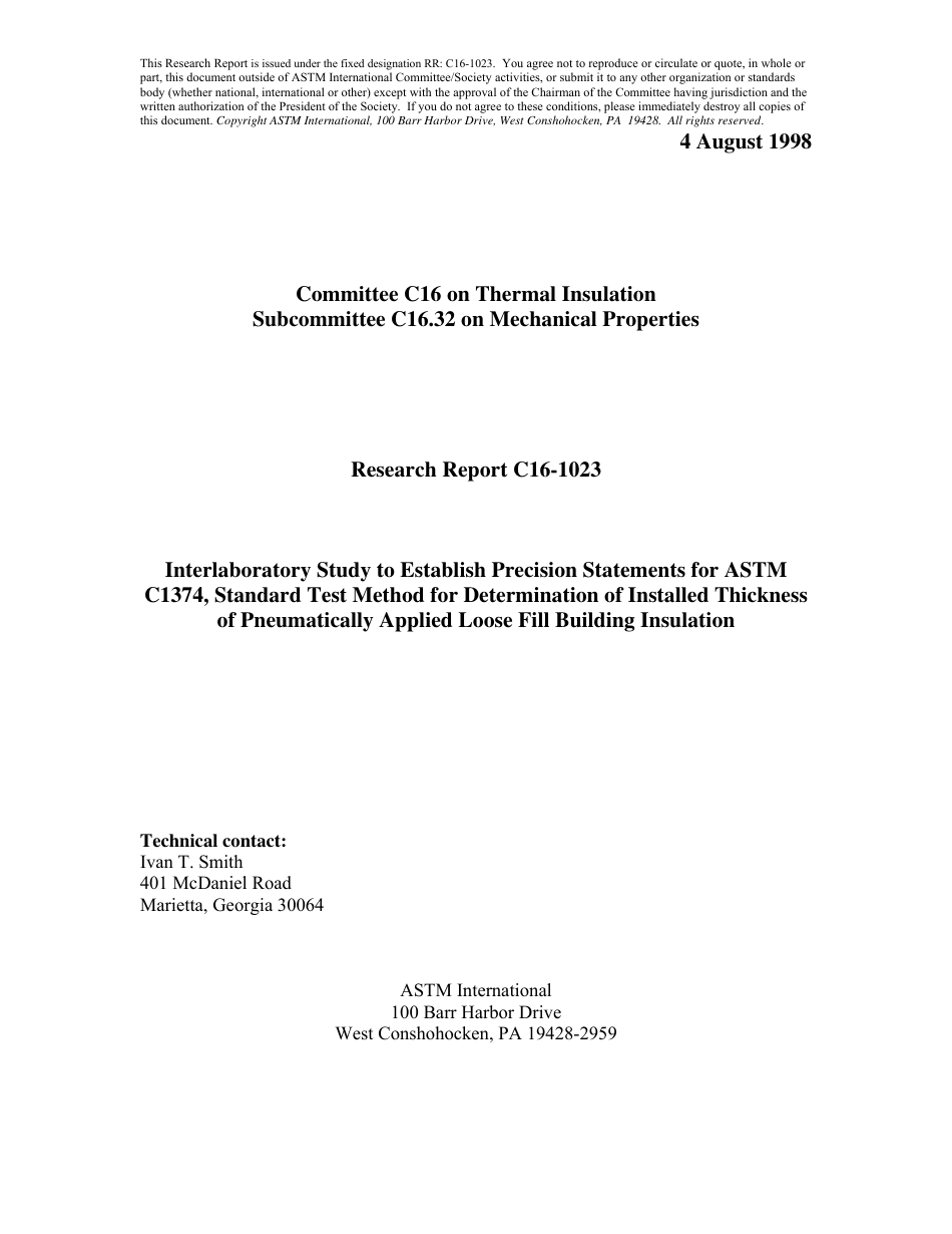 ASTM RR-C16-1023 1998.pdf_第1页