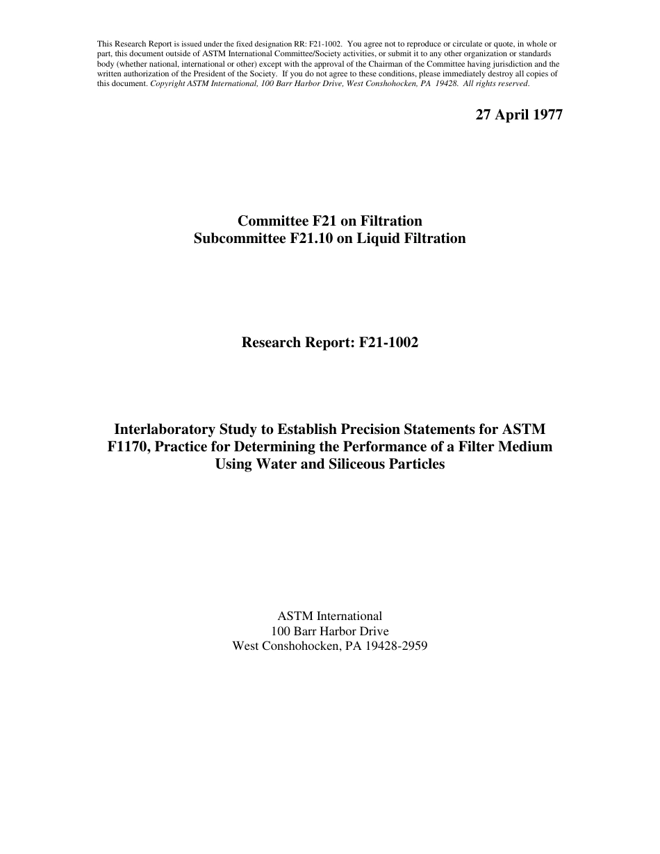 ASTM RR-F21-1002 1977.pdf_第1页