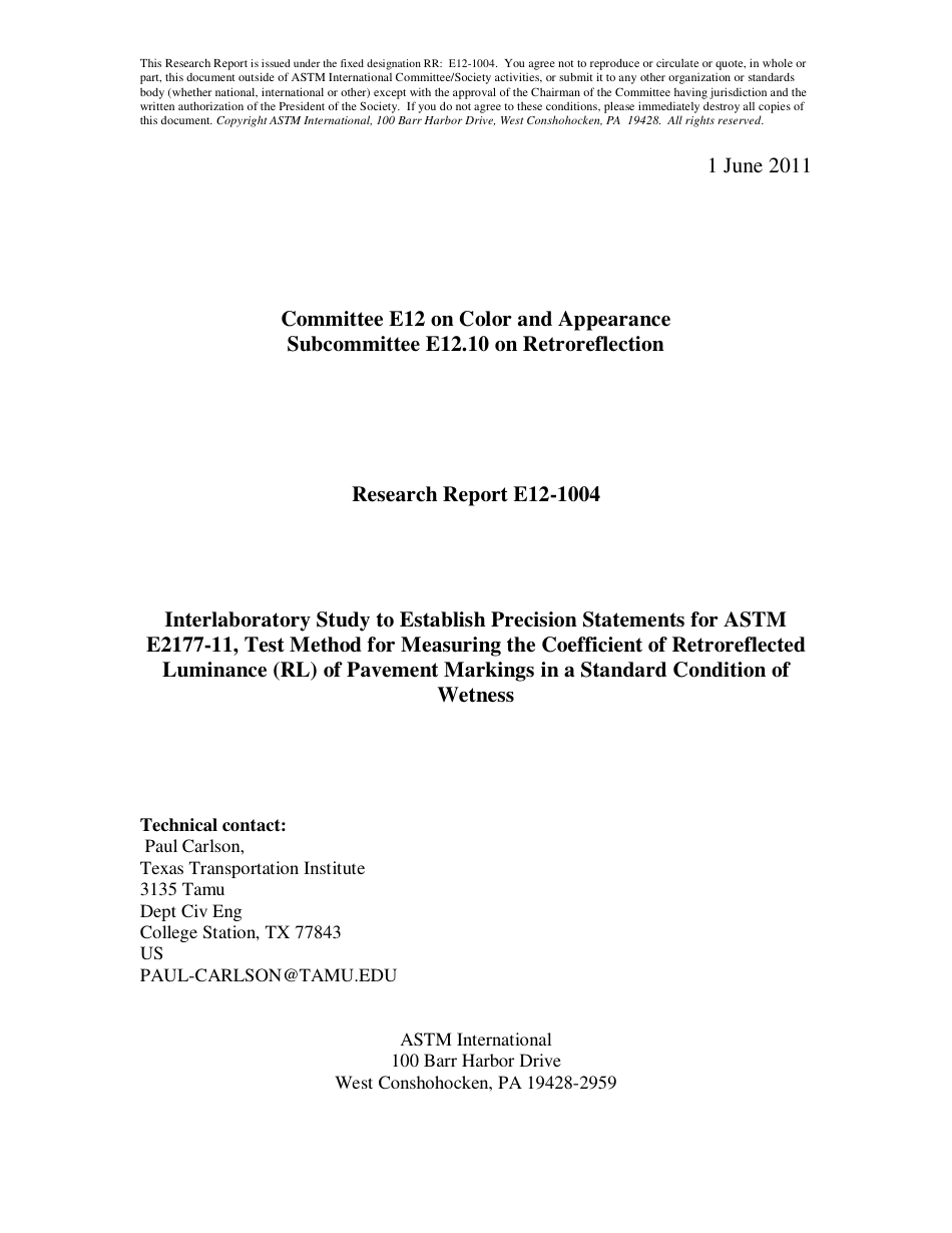 ASTM RR-E12-1004 2011.pdf_第1页
