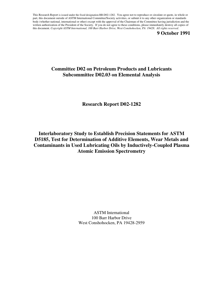 ASTM RR-D02-1282 1991.pdf_第1页