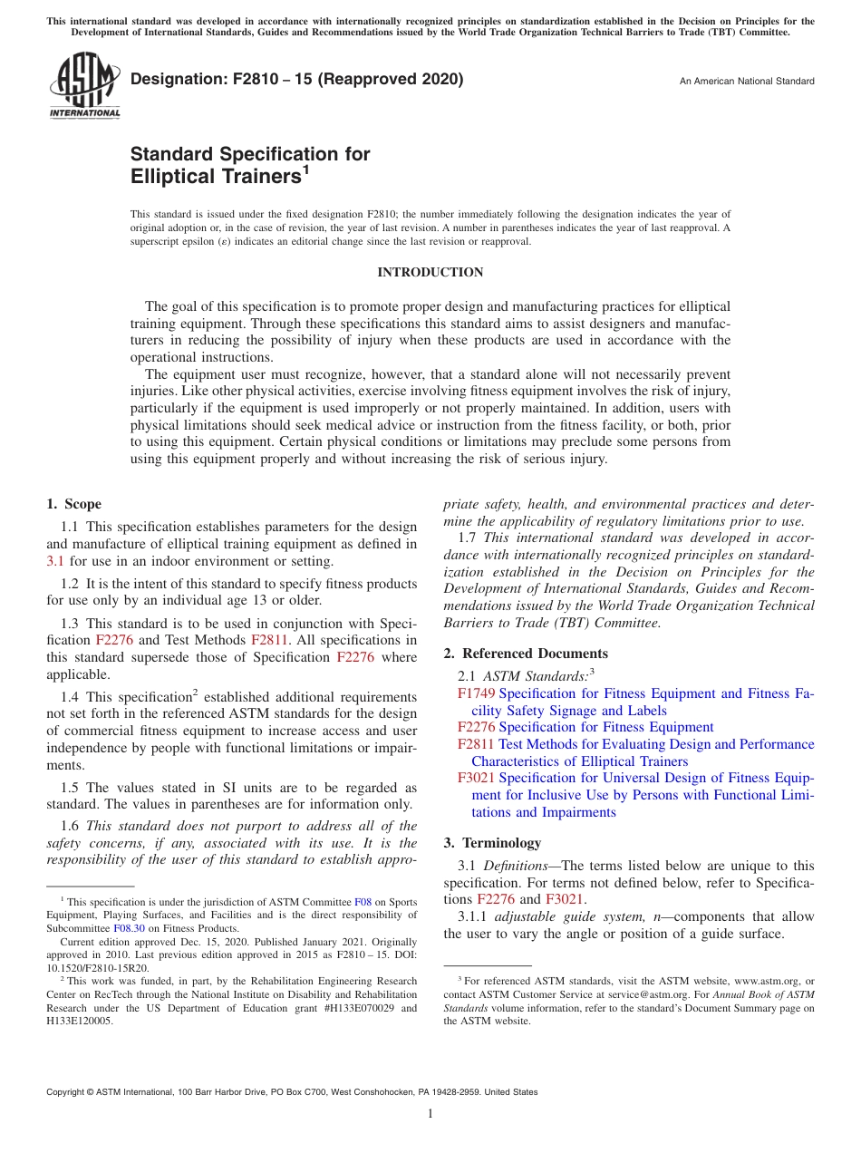 ASTM F2810 - 15 (2020).pdf_第1页