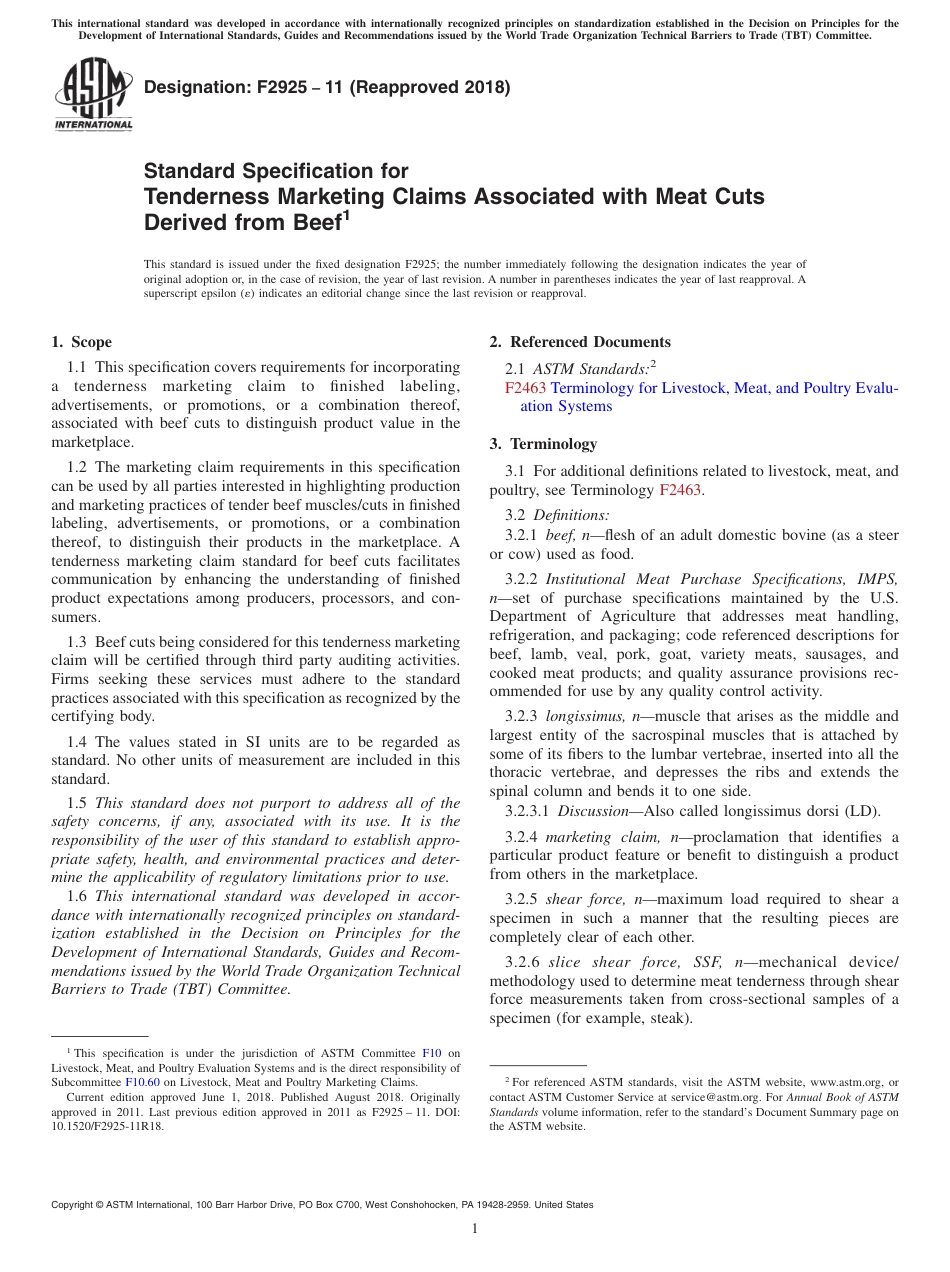 ASTM F2925 - 11 (2018).pdf_第1页