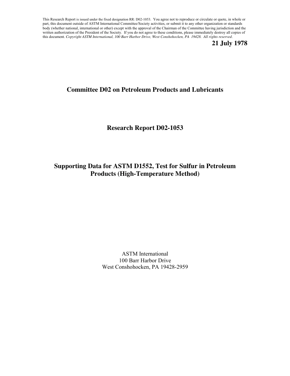 ASTM RR-D02-1053 1978.pdf_第1页