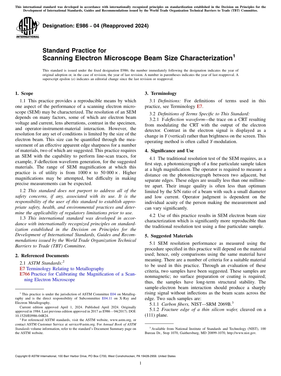 ASTM E986 - 04 (2024)(1).pdf_第1页