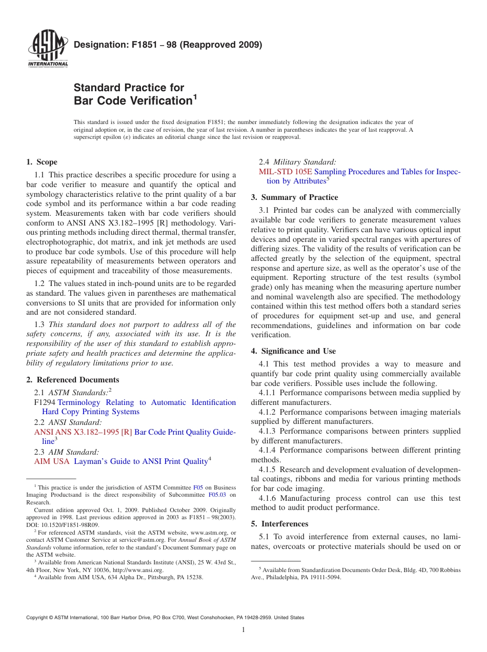 ASTM F1851 - 98 (2009).pdf_第1页