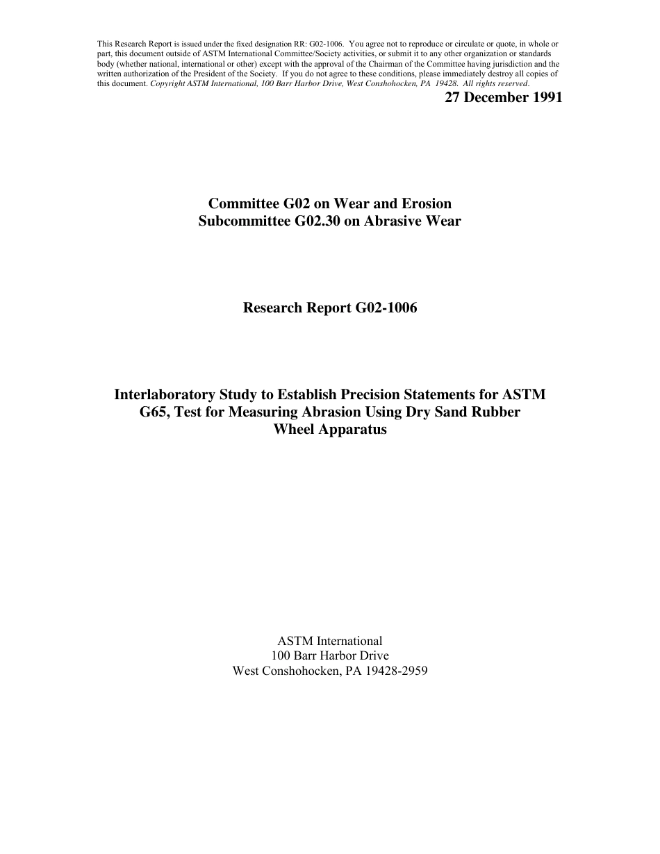 ASTM RR-G02-1006 1991.pdf_第1页
