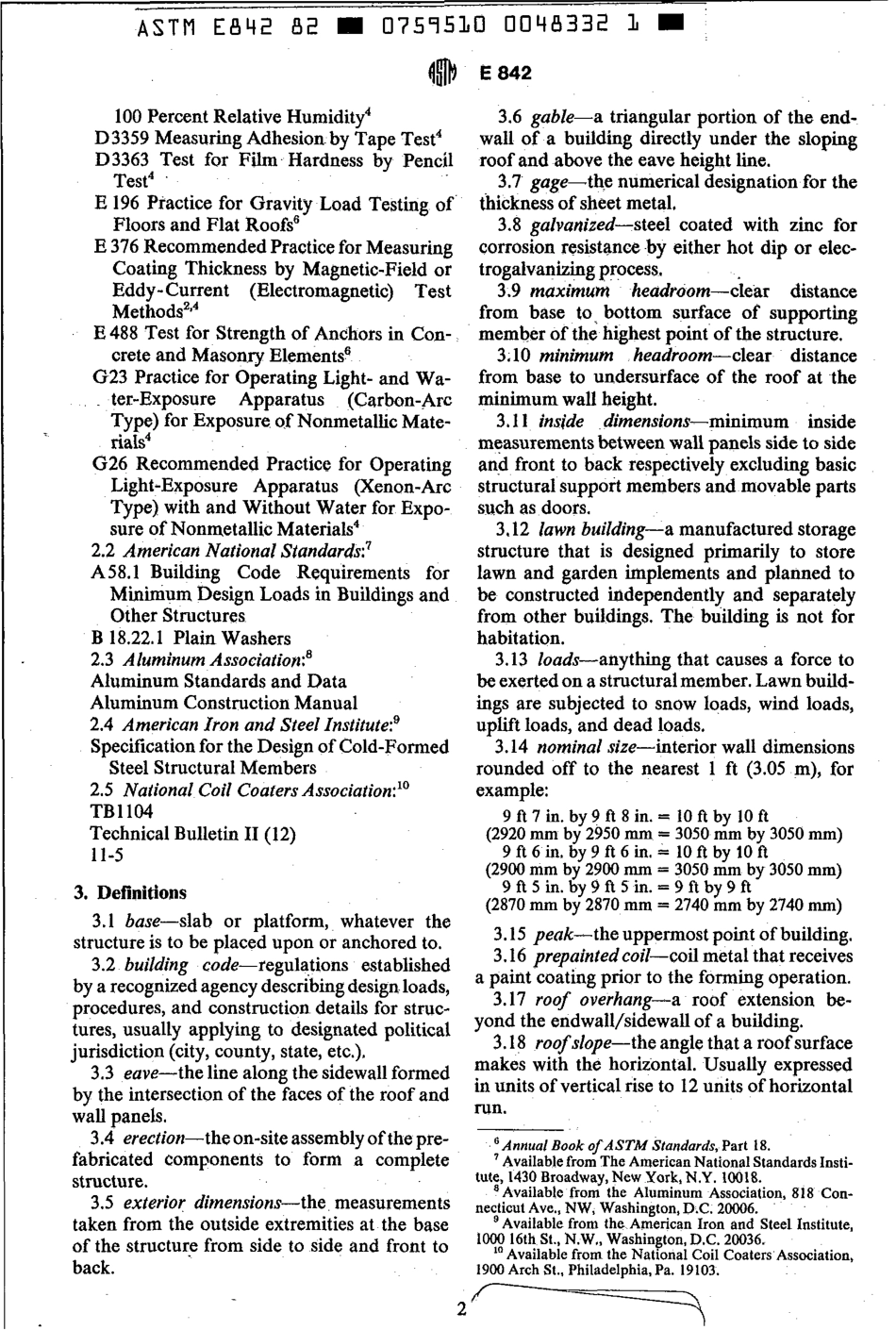 ASTM E842 - 82 scan.pdf_第2页