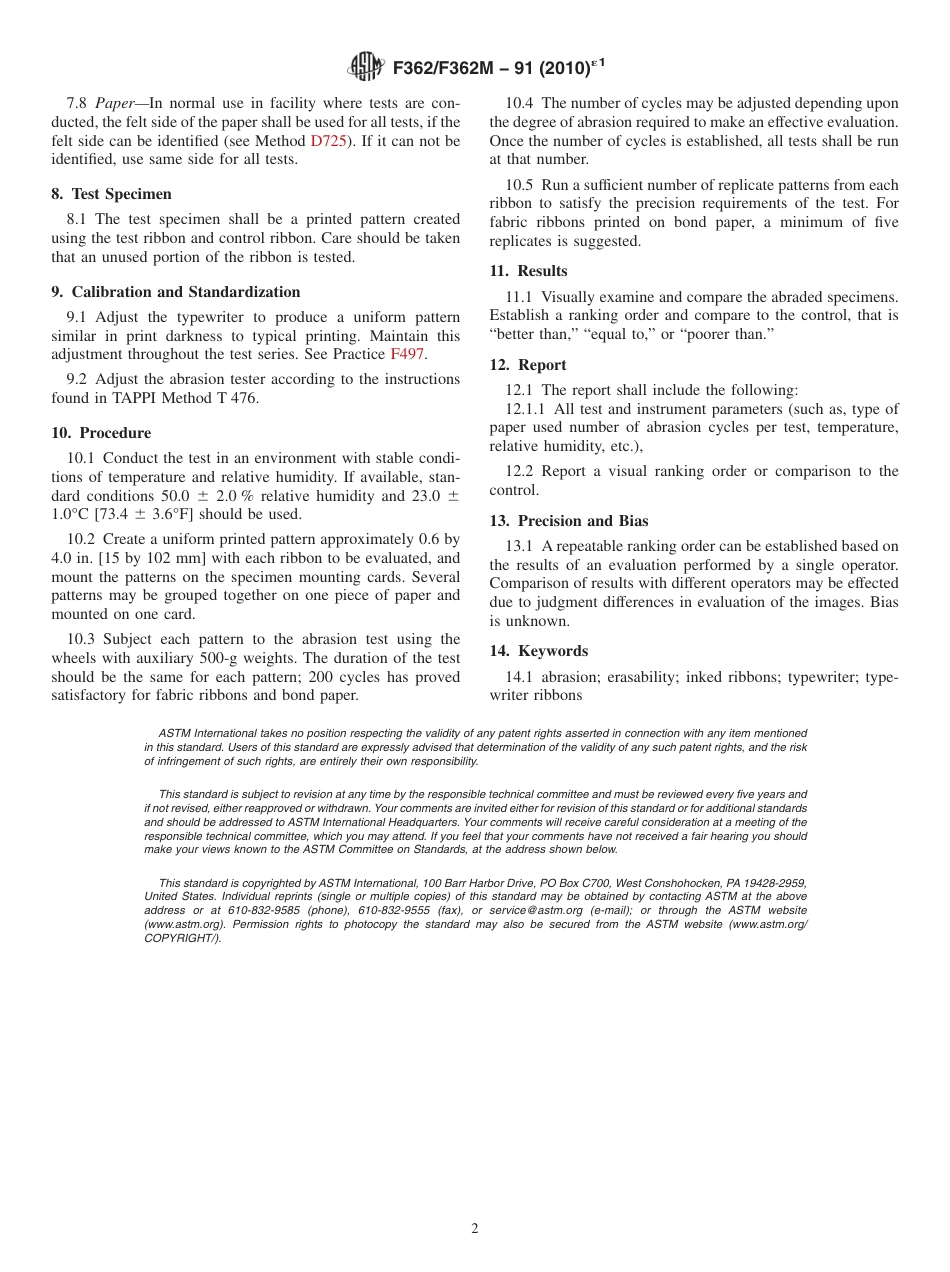 ASTM F362 - F 362M - 91 (2010)e1.pdf_第2页