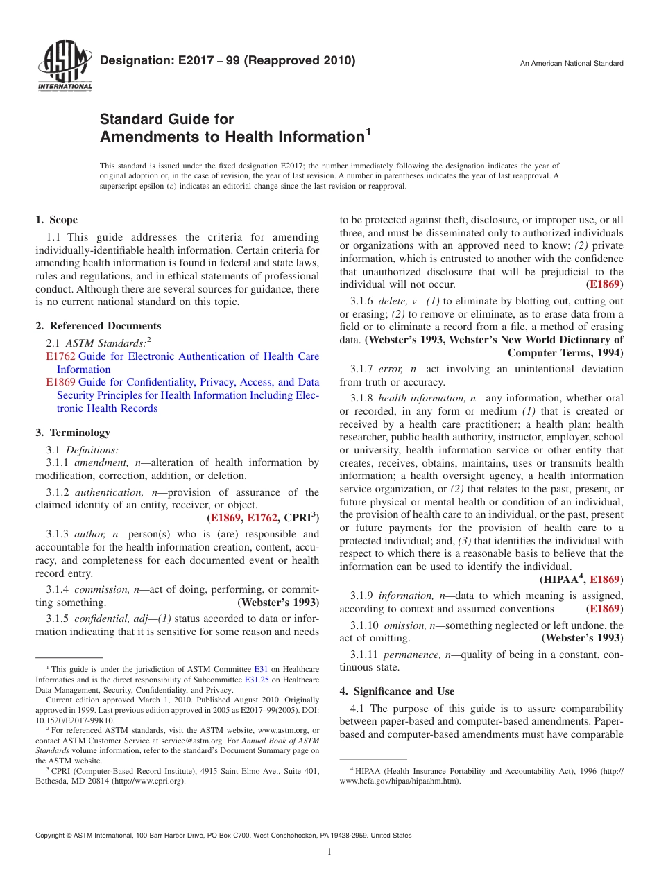 ASTM E2017 - 99 (2010).pdf_第1页