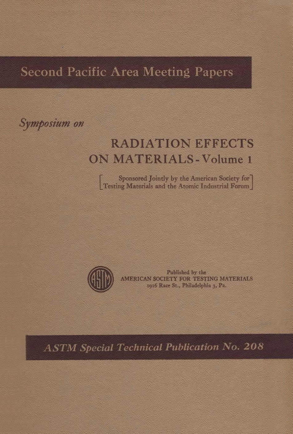 ASTM STP 208-1957.pdf_第1页