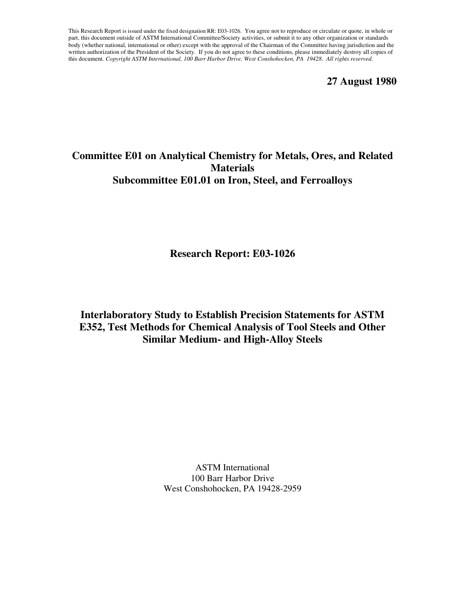 ASTM RR-E03-1026 1980.pdf_第1页