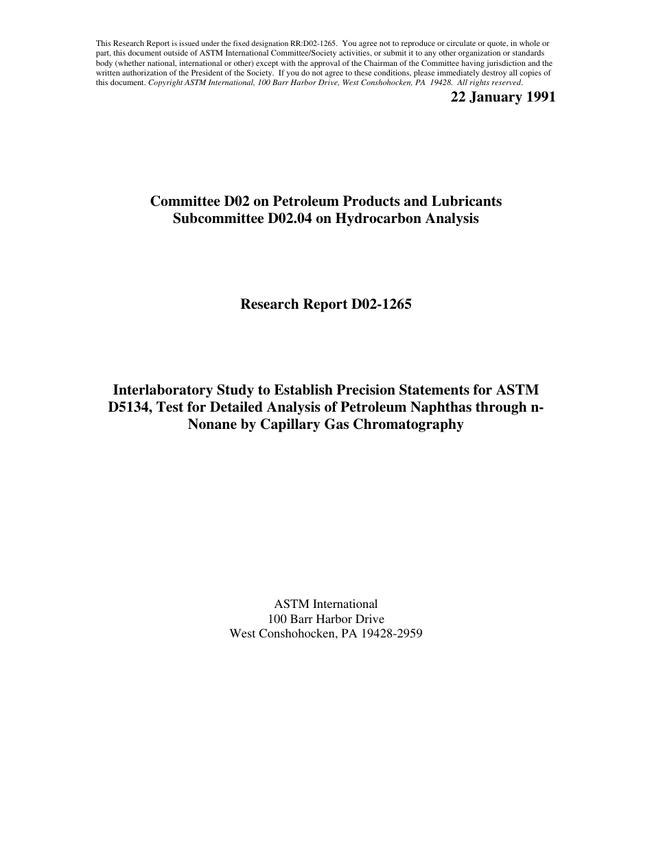 ASTM RR-D02-1265 1991.pdf_第1页