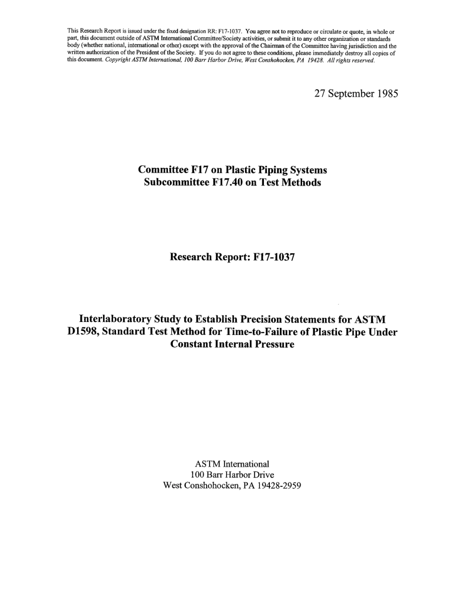 ASTM RR-F17-1037 1985.pdf_第1页