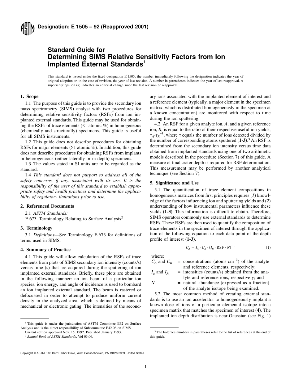 ASTM E1505 - 92 (2001).pdf_第1页