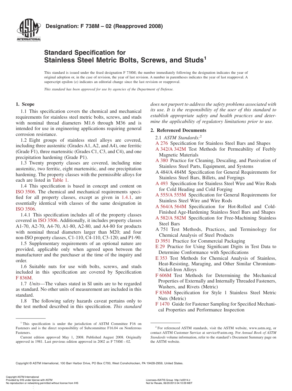 ASTM F738M - 02 (2008).pdf_第1页