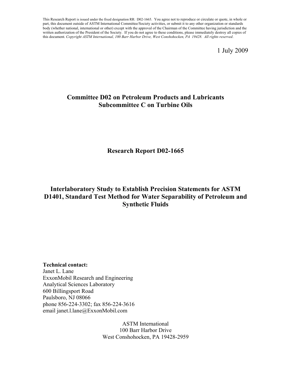 ASTM RR-D02-1665 2009.pdf_第1页