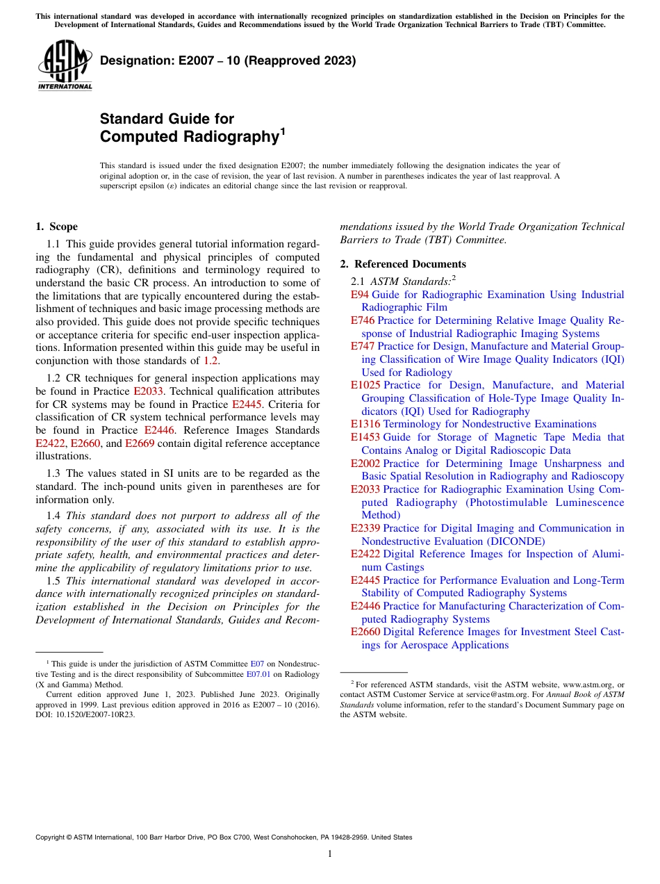 ASTM E2007 - 10 (2023).pdf_第1页