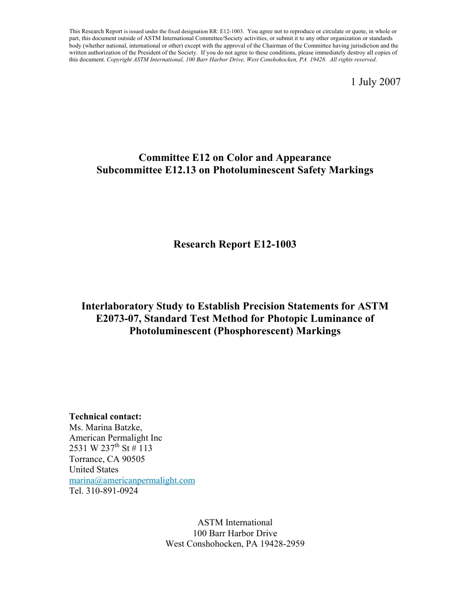 ASTM RR-E12-1003 2007.pdf_第1页
