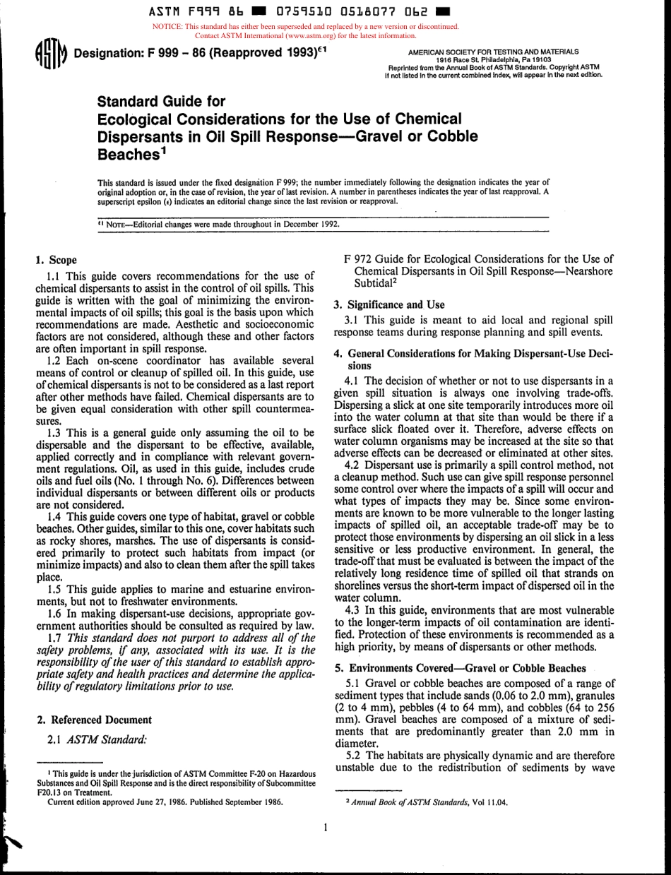 ASTM F999 - 86 (1993)e1.pdf_第1页