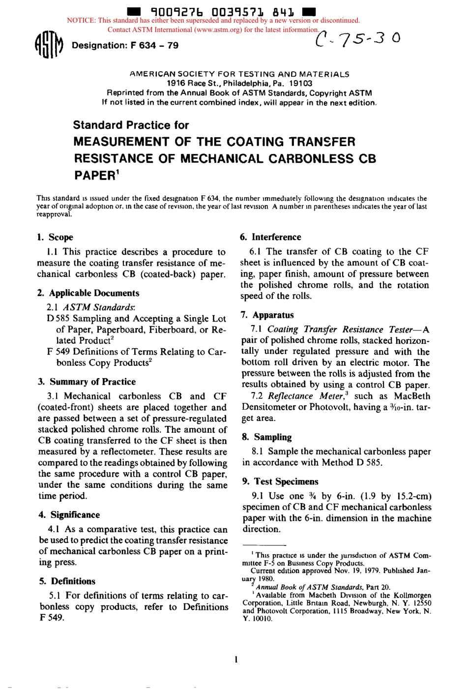 ASTM F634 - 79 scan.pdf_第1页