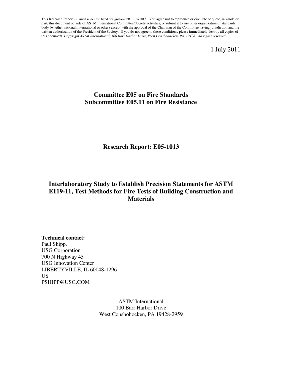 ASTM RR-E05-1013 2011.pdf_第1页