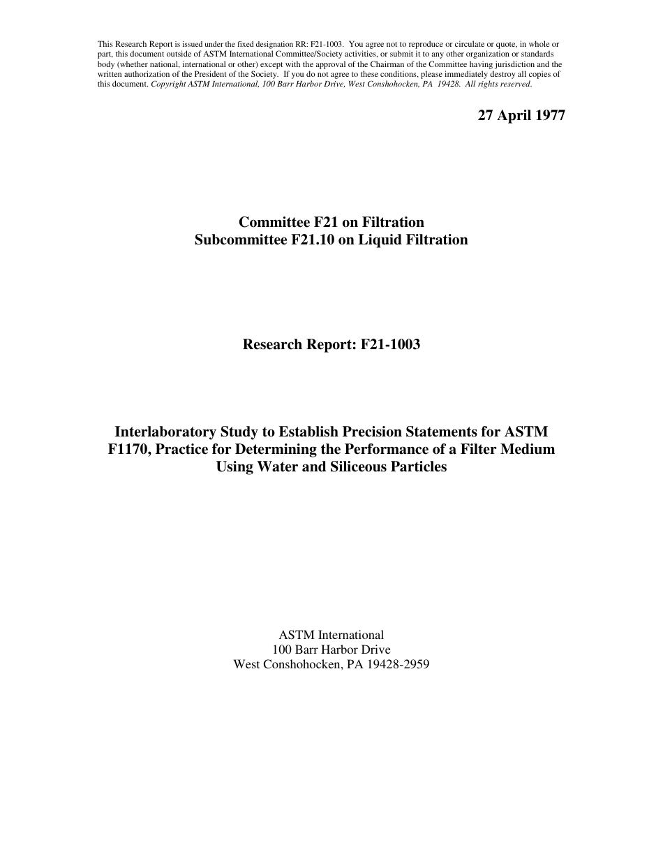 ASTM RR-F21-1003 1977.pdf_第1页