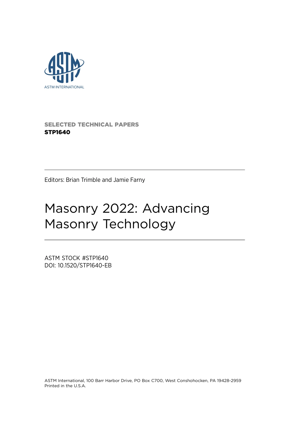 ASTM STP 1640-2022.pdf_第2页