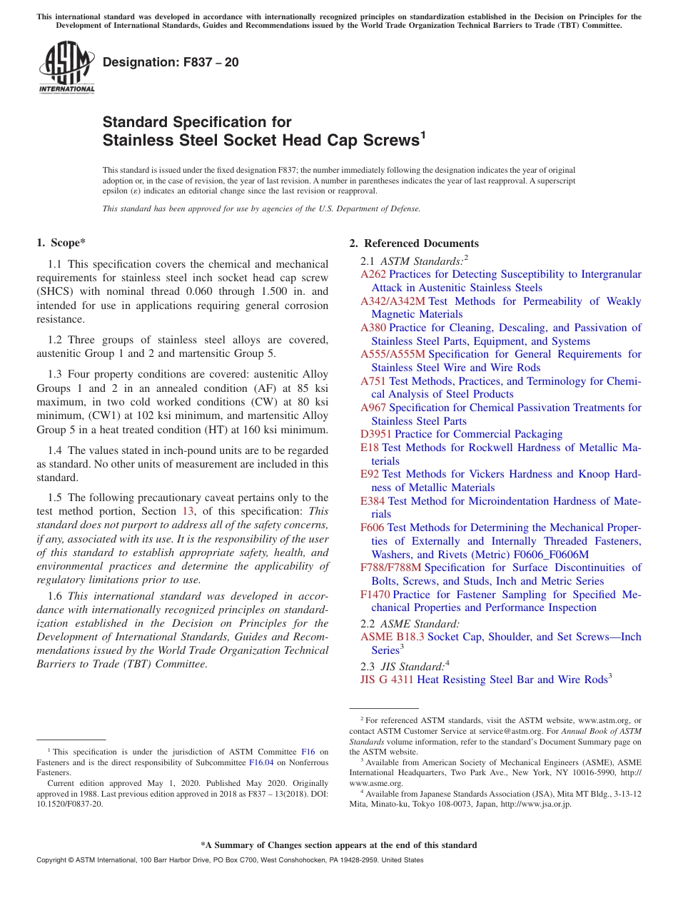 ASTM F837 - 20.pdf_第1页