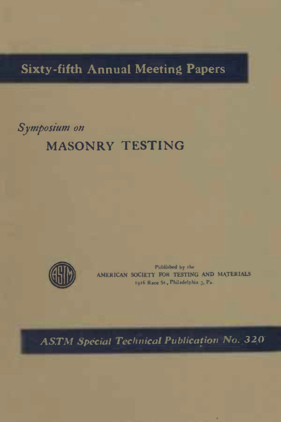 ASTM STP 320-1963.pdf_第1页