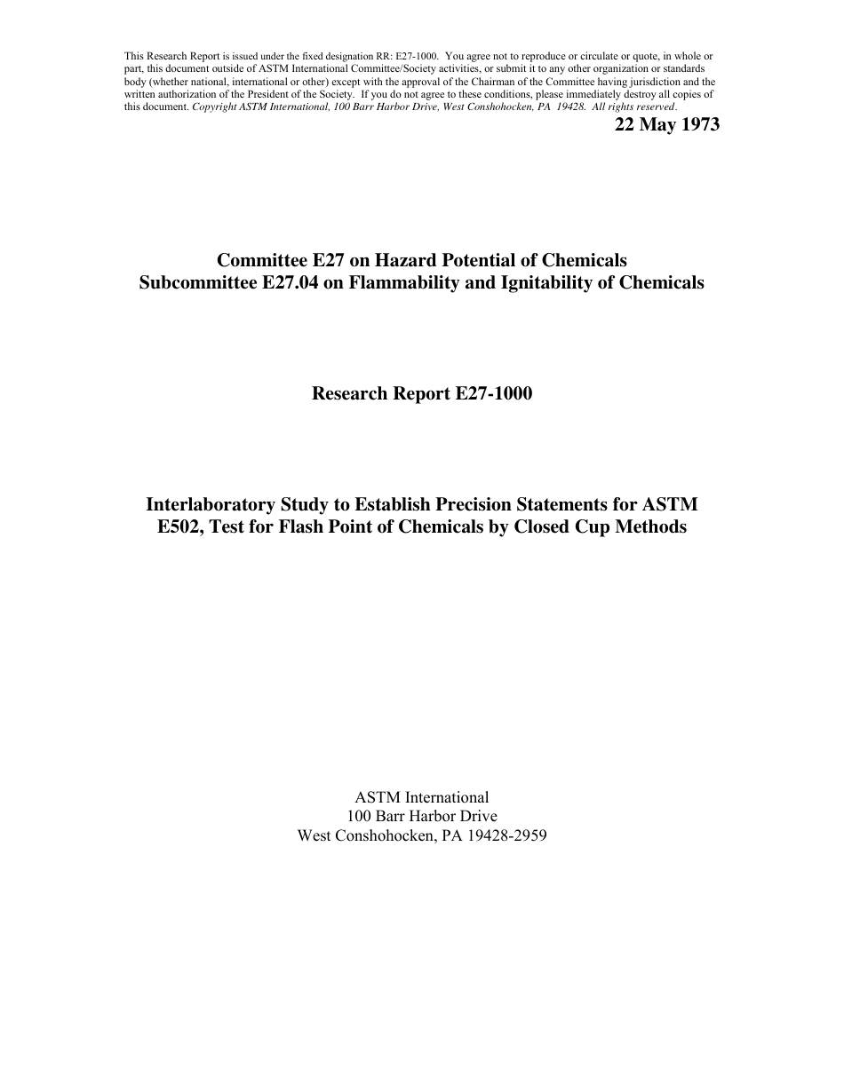 ASTM RR-E27-1000 1973.pdf_第1页