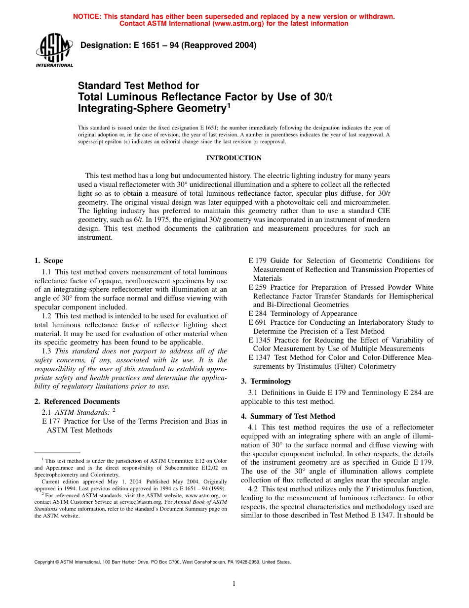 ASTM E1651 - 94 (2004).pdf_第1页