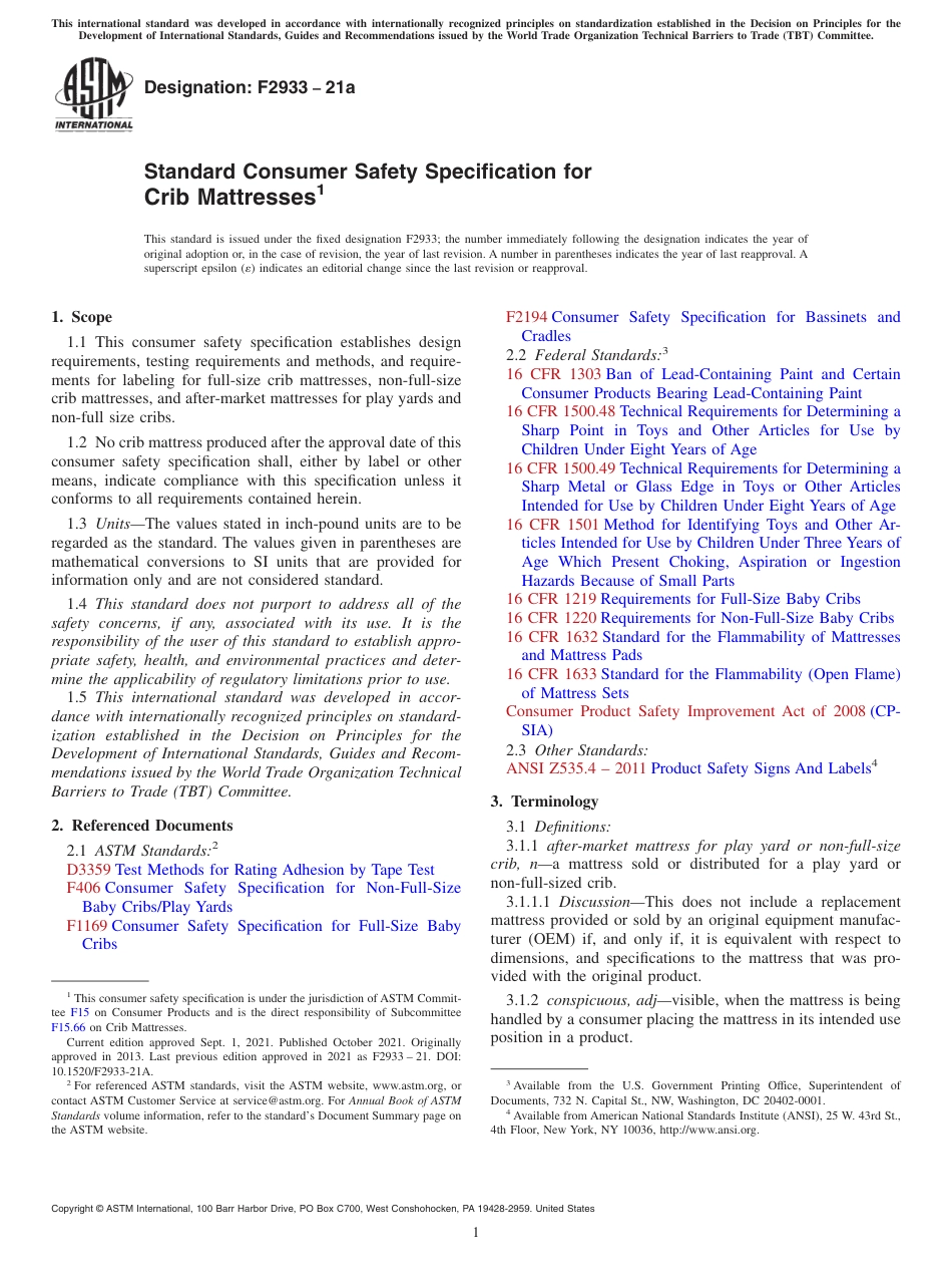 ASTM F2933 - 21a.pdf_第1页