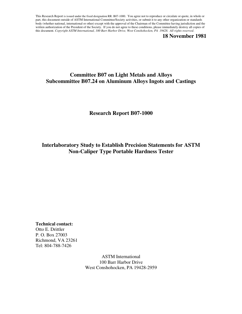 ASTM RR-B07-1000 1981.pdf_第1页