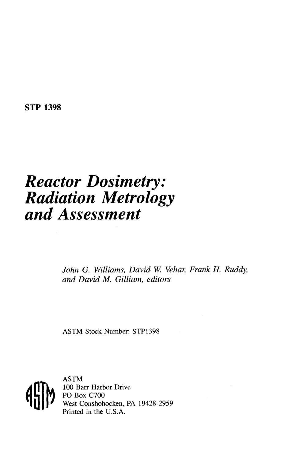 ASTM STP 1398-2001.pdf_第2页