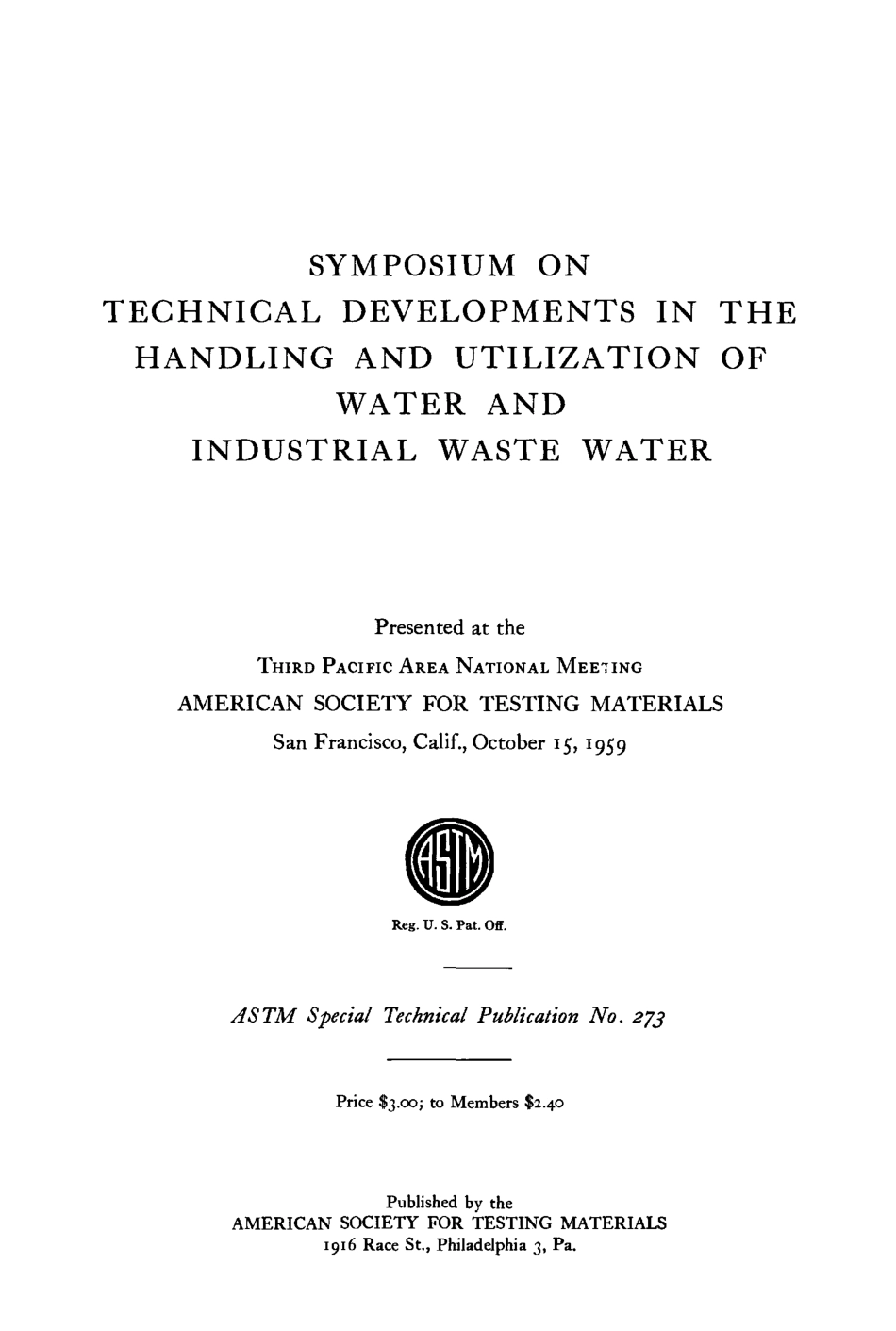 ASTM STP 273-1960.pdf_第2页