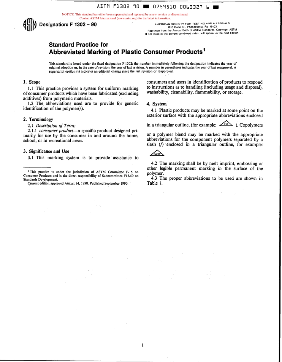 ASTM F1302 - 90 scan.pdf_第1页