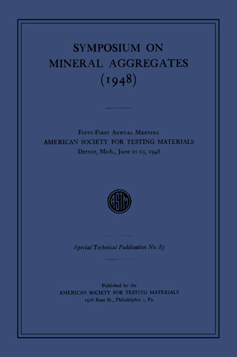 ASTM STP 83-1948.pdf_第1页