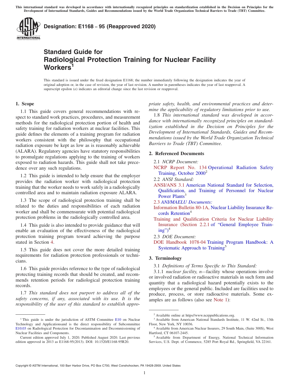ASTM E1168 - 95 (2020).pdf_第1页