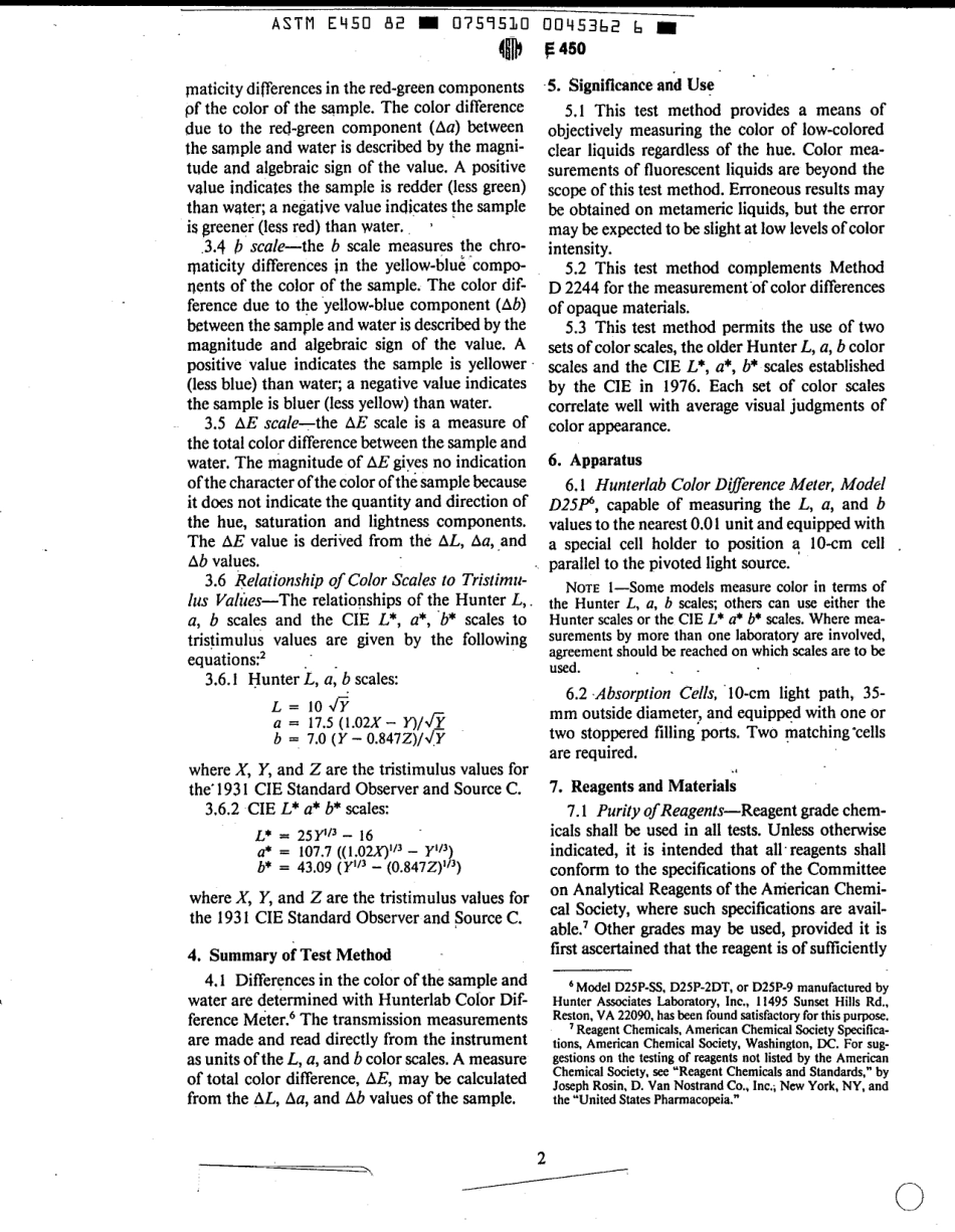 ASTM E450 - 82 (1987)e1 scan.pdf_第2页