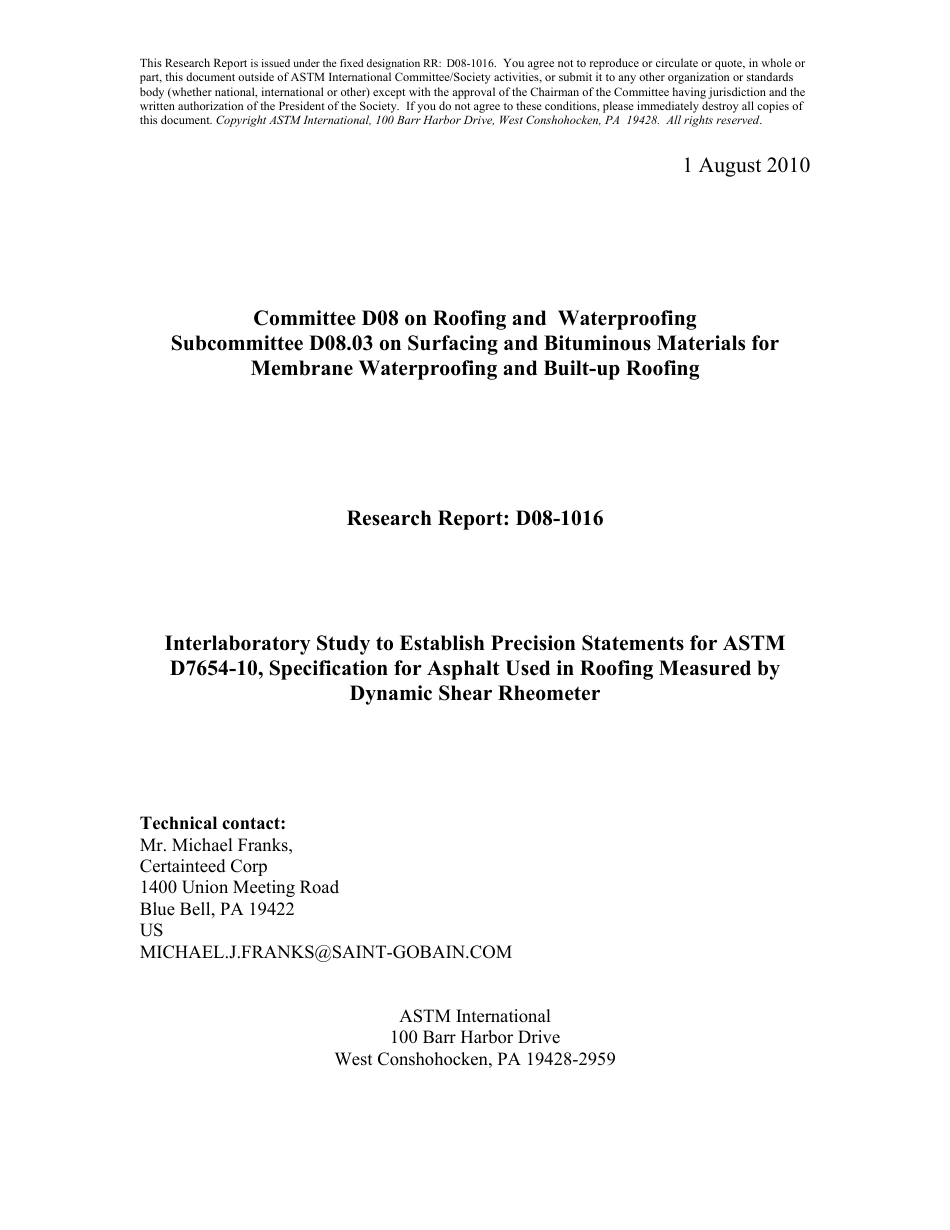 ASTM RR-D08-1016 2010.pdf_第1页