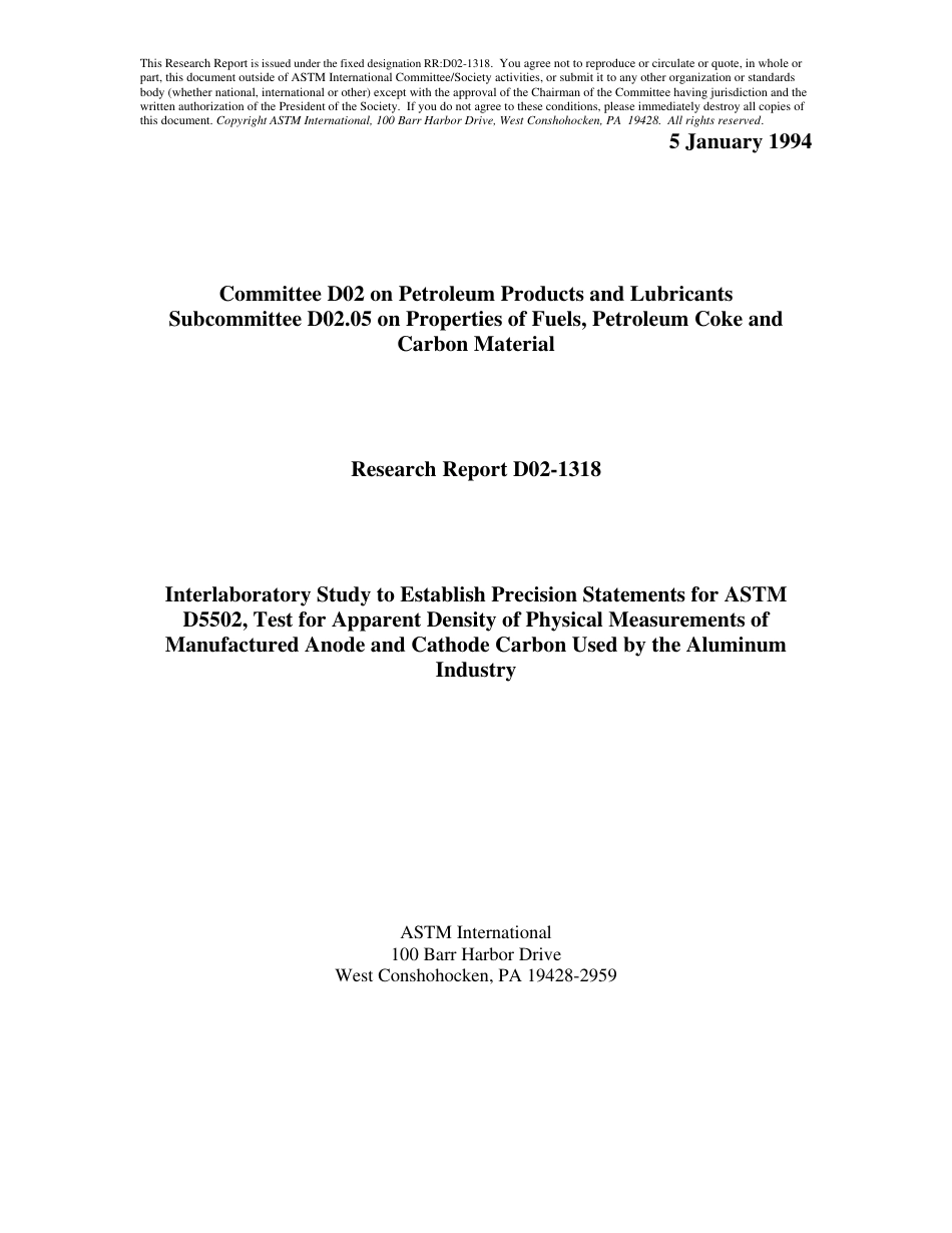 ASTM RR-D02-1318 1994.pdf_第1页