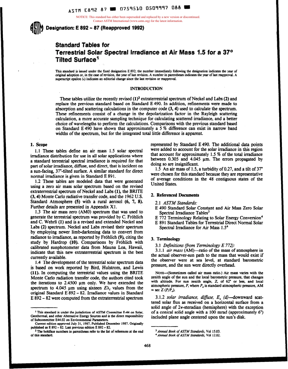 ASTM E892 - 87 (1992) scan(1).pdf_第1页