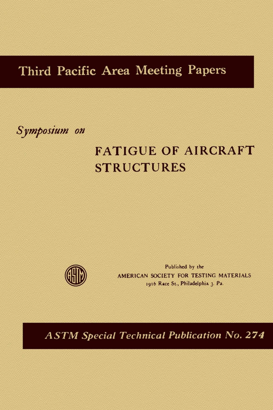 ASTM STP 274-1960.pdf_第1页