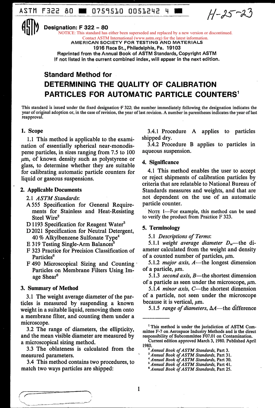 ASTM F322 - 80 scan.pdf_第1页