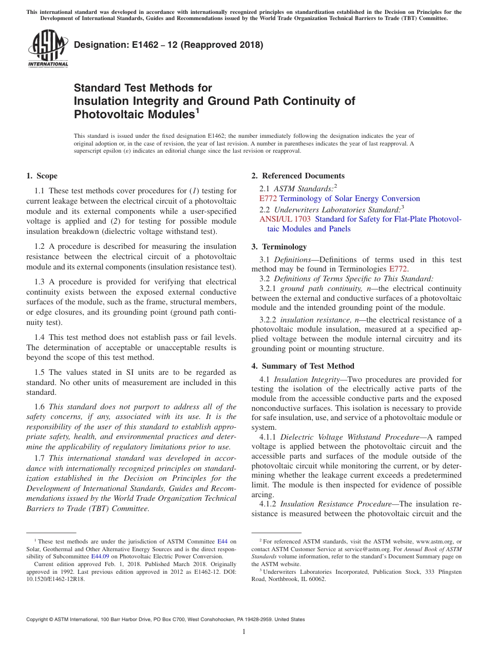 ASTM E1462 - 12 (2018).pdf_第1页