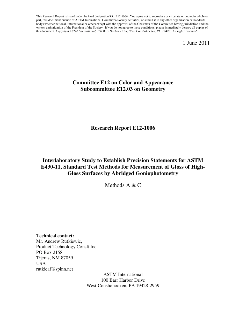 ASTM RR-E12-1006 2011.pdf_第1页