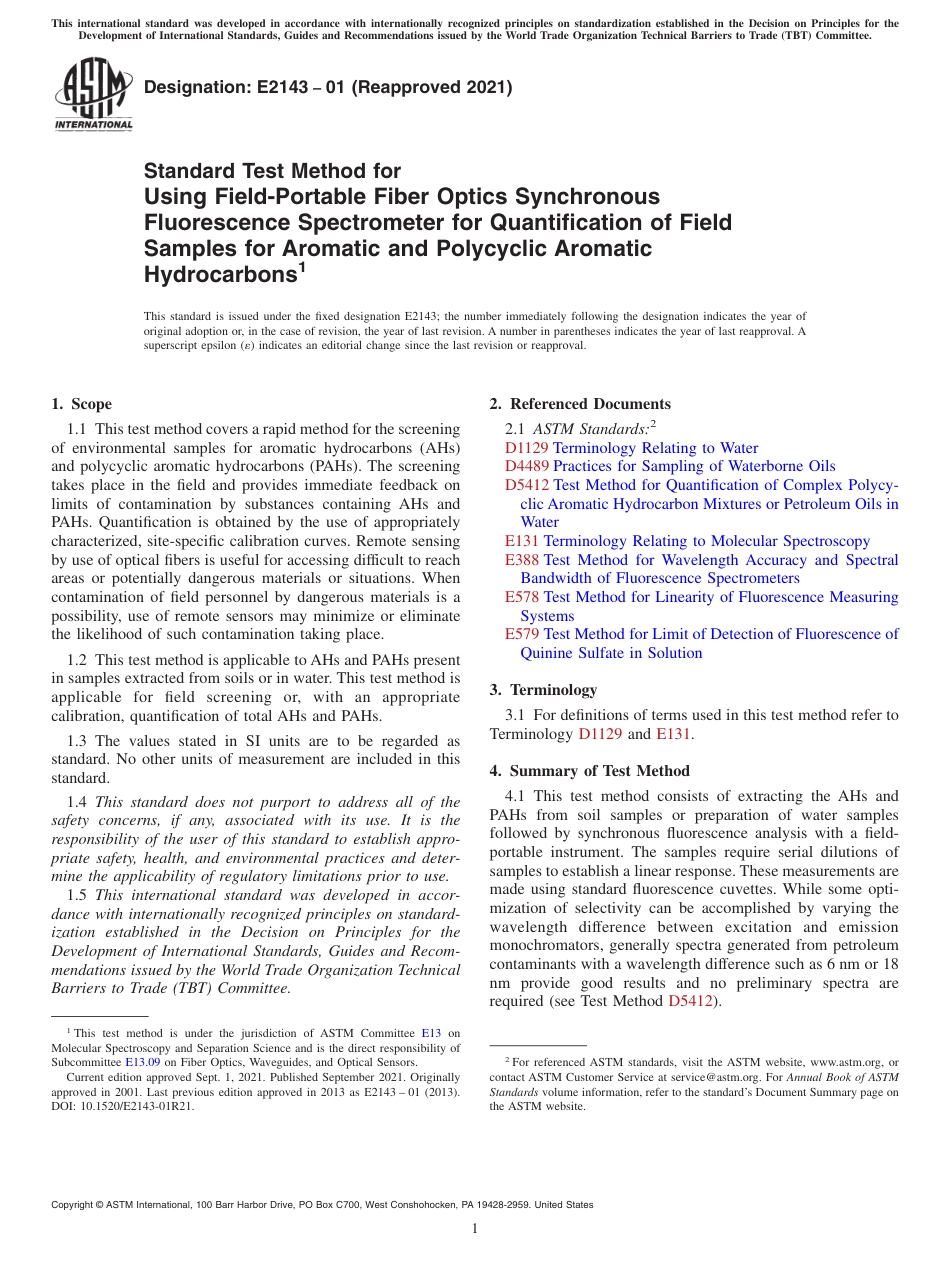 ASTM E2143 - 01 (2021).pdf_第1页