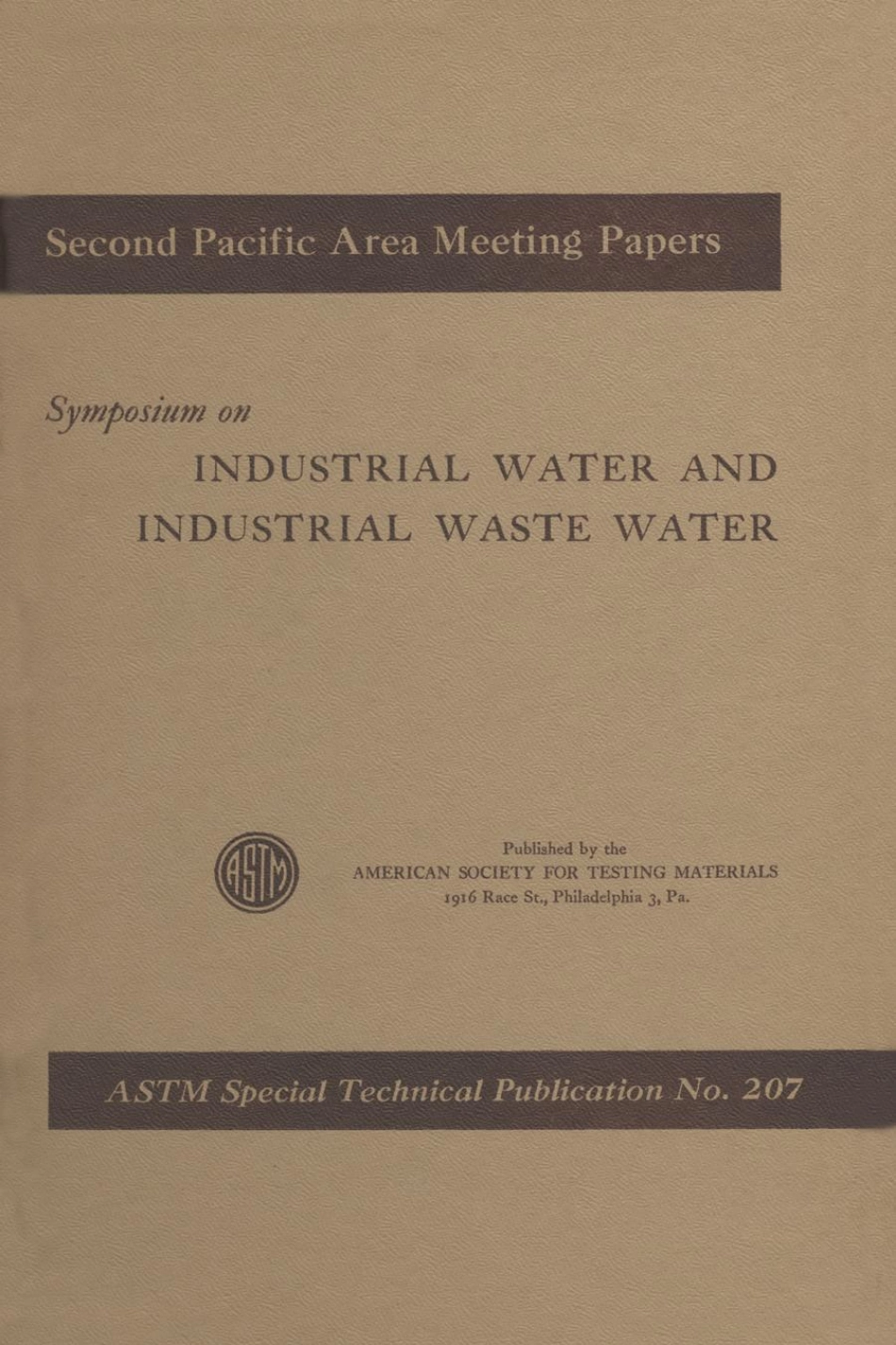 ASTM STP 207-1957.pdf_第1页
